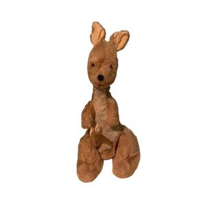 Vintage Gund Swedlin Disney Kanga & Roo Plush Doll Winne the Pooh